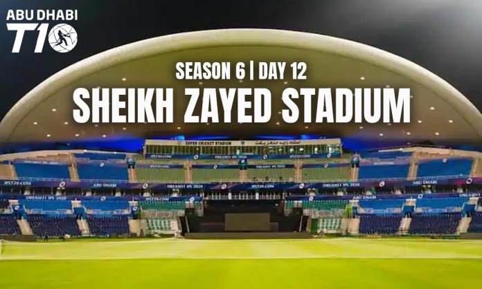 news 4 The 12 day T10 Abu Dhabi League will begin at Sheikh Zayed Stadium.