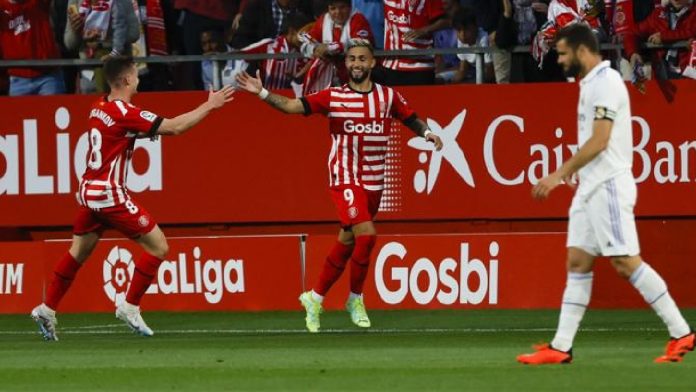 Girona's Castellanos smacks Real Madrid for four, dealing another damage to the club's title chances