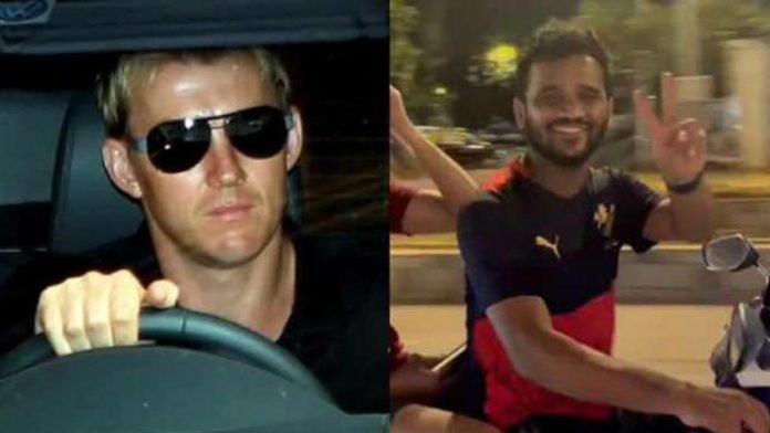 RCB Supporters Pursue Brett Lee's Car for a Selfie. What happened next