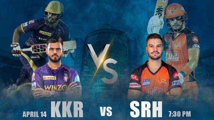 Kolkata Knight Riders vs Sunrisers Hyderabad 19th Match
