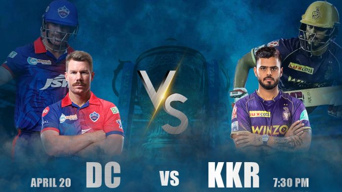 Delhi Capitals vs Kolkata Knigt Riders 28th Match