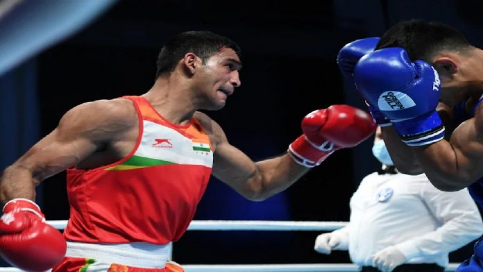Ashish Chaudhary advances to the pre-quarterfinals of the Men's World Boxing Championships
