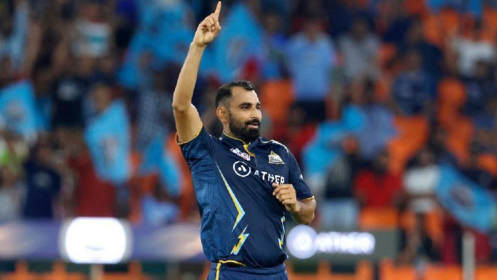 Mohammed Shami takes four wickets as the Delhi Capitals lose half their team in the powerplay