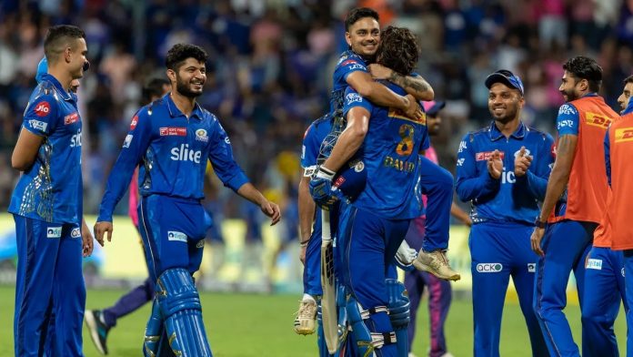 Mumbai Indians create history by registering the highest run chase at Wankhede Stadium