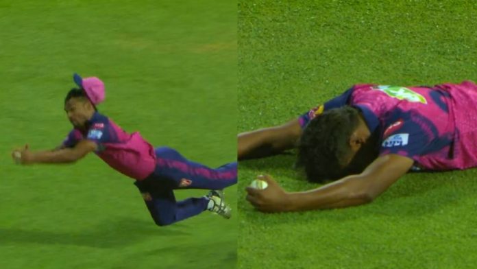 Sandeep Sharma's catch against MI was dubbed one of the 