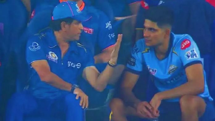 Shubman Gill's 129 against MI and Master Blaster Sachin Tendulkar's heated conversation with Gill afterwards go viral