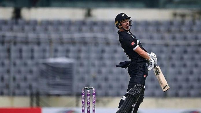 Blundell's 50 and Sodhi's 6fer lead New Zealand to  86-run victory over Bangladesh