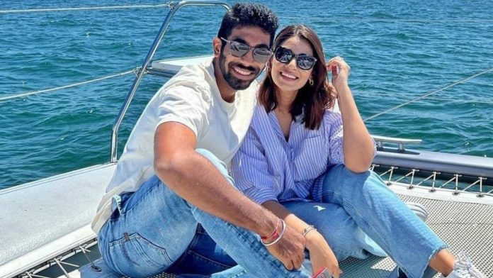 Jasprit Bumrah's wife, Sanjana Ganesan, has a baby boy and has shared a photo of him on Instagram