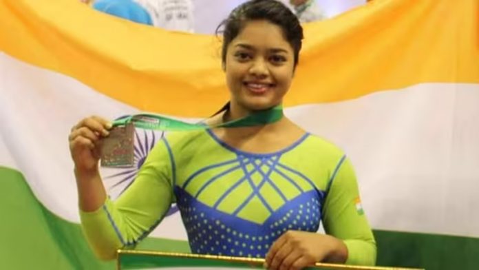 Pranati Nayak won bronze at the World Challenge Cup in gymnastics.