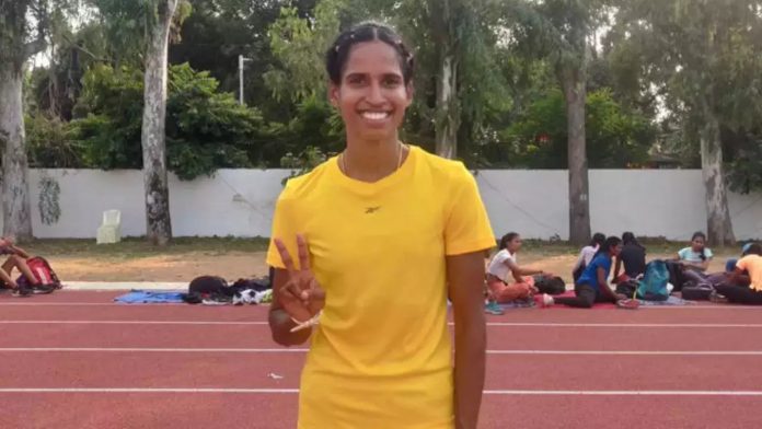 Asian Games: In the women's 400m hurdles, Vithya Ramraj equals PT Usha's national record