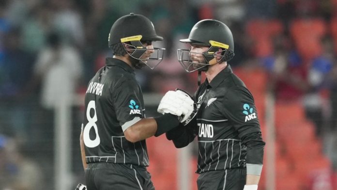 Devon Conway and Ravindra smash hard as New Zealand defeat England with nine wickets