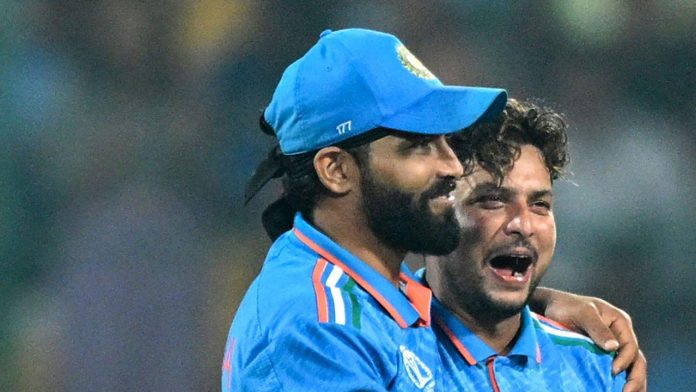 Anil Kumble and Yuvraj Singh's World Cup records are shattered by Ravindra Jadeja. Closed by Kuldeep Yadav