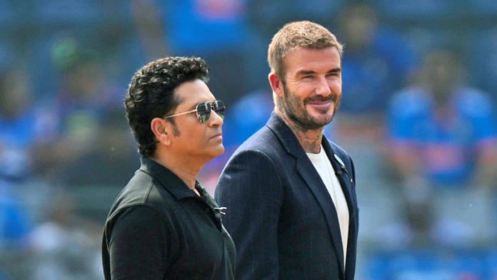 David Beckham on his meeting with Sachin Tendulkar: 