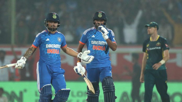 India Beat Australia in 1st T20I by 2 Wickets in Last-Over Thriller