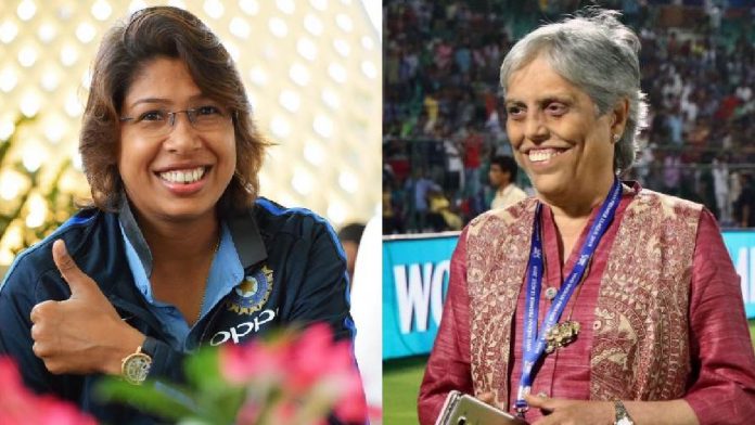 Jhulan Goswami reacts as Diana Edulji, Indian cricket's trailblazer, gets inducted into the ICC Hall of Fame