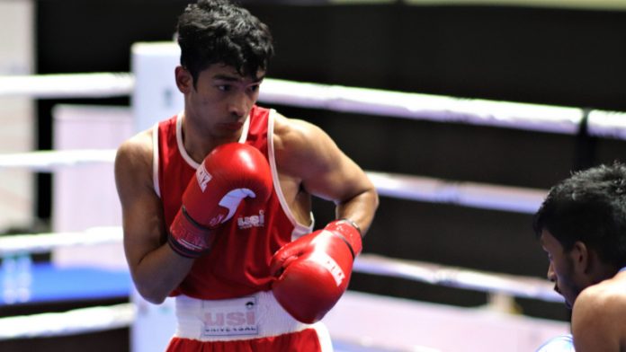 Shiva Thapa and Amit Panghal storm into the quarterfinals of the Men's National Boxing Championships