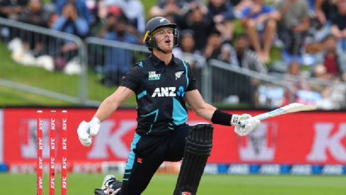 After smashing the T20I record with 27 runs in an over, a New Zealand star destroys Pakistan's Haris Rauf