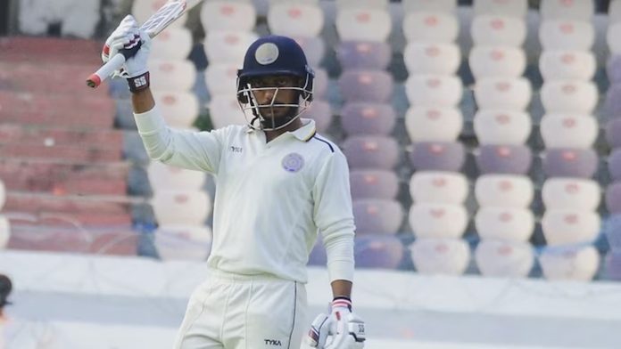 Tanmay Agarwal, Hyderabad's opener, records the joint 4th highest FC score by an Indian batter