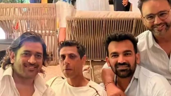 Ahead of IPL 2024, MS Dhoni Spends Time With Former Teammates Parthiv Patel, Ashish Nehra, and Zaheer Khan