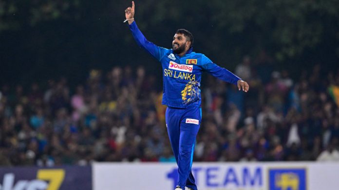 Sri Lankan bowler Wanindu Hasaranga Acquires 100 T20I Wickets to Enter Elite Club