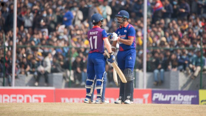 Watch: Nepal Star's Sensational Attempt to Convert Certain Six Into Run-Out Against Netherlands
