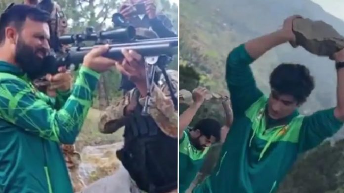 Fans are stunned by Pakistan cricketers' army training