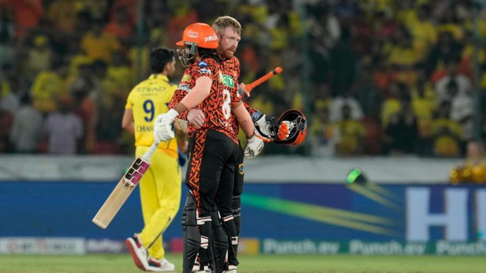 Sunrisers Hyderabad climbs to fifth place after defeating Chennai Super Kings
