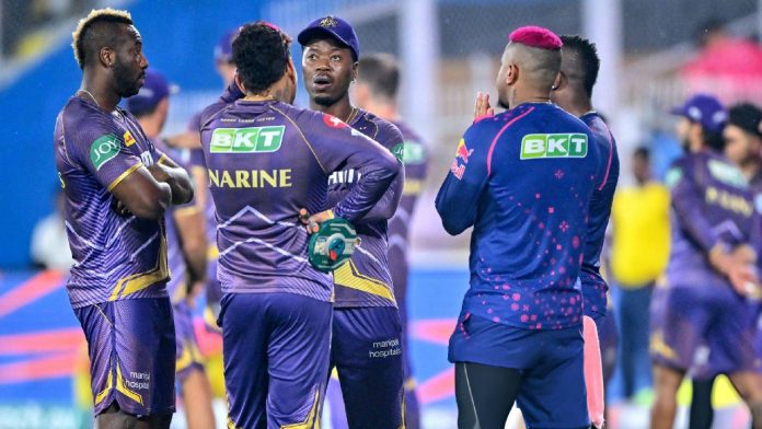 RR vs KKR, IPL 2024: Match Abandoned Due to Rain with Toss