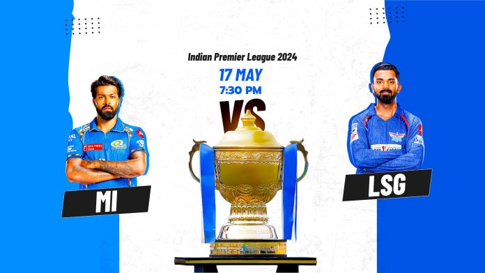 IPL 2024, MI vs LSG 67th T20 match, Prediction, Pitch Report, Playing XI