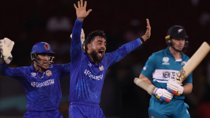 Afghanistan defeats New Zealand by 84 runs, registering their first T20I victory over the Kiwis