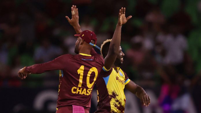 Akeal Hosein's fifer helps the West Indies beat Uganda by 134 runs