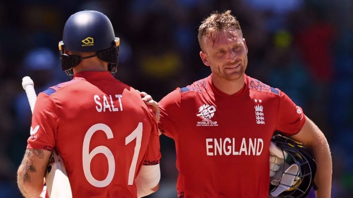 England storms over USA by ten wickets to go to the semifinals