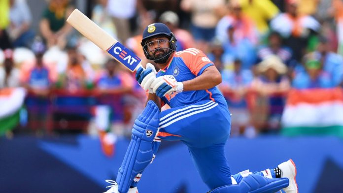 India advances to the semifinals with a masterclass from Rohit, beat Australia by 24 runs