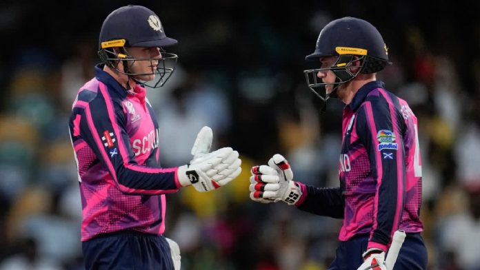 Michael Leask and Richie Berrington Strike Out as Scotland Beats Namibia by 5 Wickets