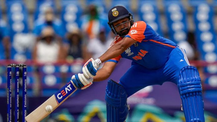 The records that India's captain, Rohit Sharma, broke in the historic 50th T20 World Cup match