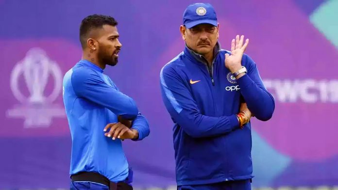 Advice from Shastri to Hardik Pandya following his captaincy snub