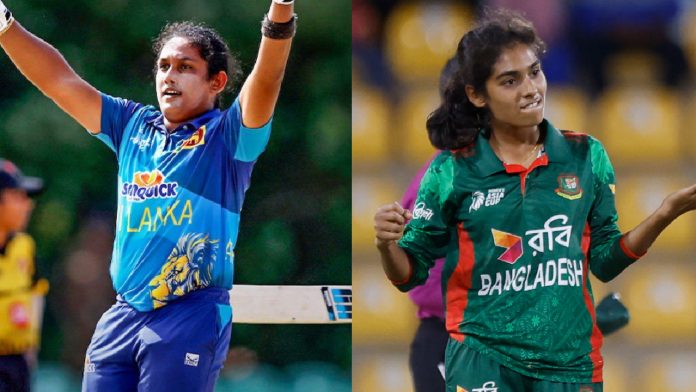 Bangladesh and Sri Lanka Score Significant Victories To Advance To The Women's Asia Cup Semifinals