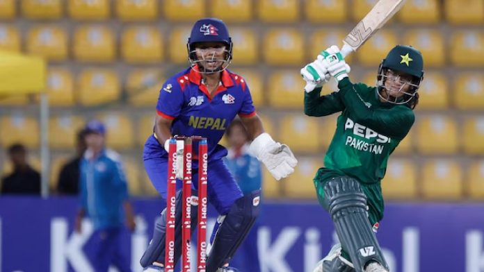 Feroza's fifty propelled Pakistan to a 9-wicket victory over Nepal