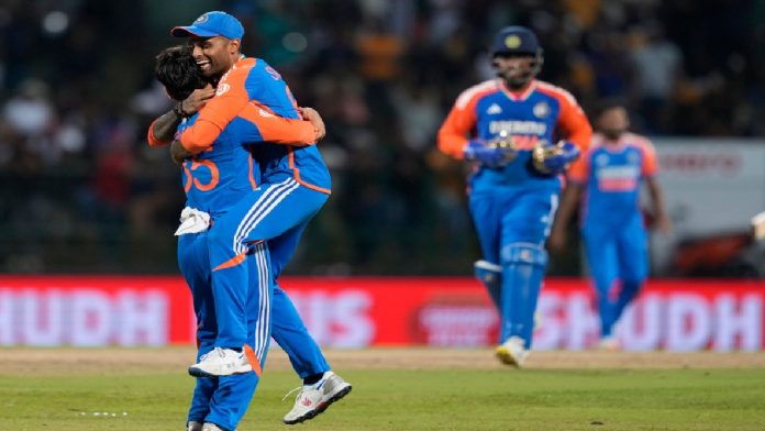 IND wins series 3-0 after defeating SL in the Super Over