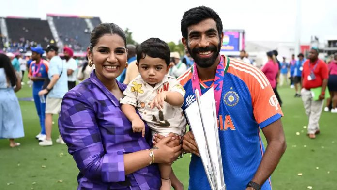 In a video that breaks the internet, Jasprit Bumrah embraces Sanjana Ganesan during a live interview