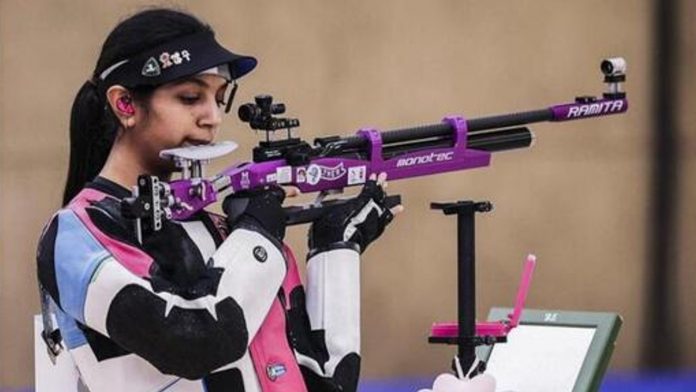 Ramita Jindal Places Seventh in the Women's 10m Air Rifle Final