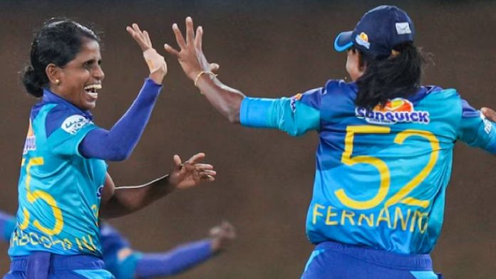 Sri Lanka defeats Pakistan by three wickets, and they will play with India in the championship match