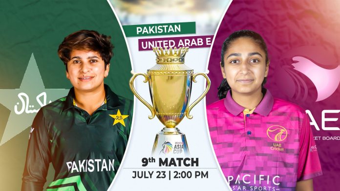 Womens Asia Cup T20, 2024, PAK-W vs UAE-W 9th T20 Match, Group A, Prediction, Pitch Report, Playing XI