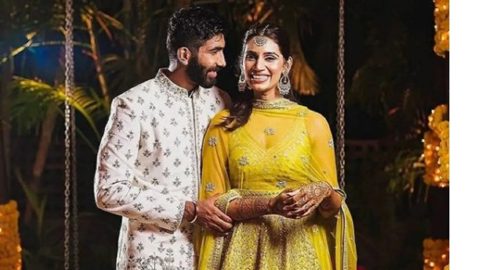 World Champion Jasprit Bumrah's treat from Sanjana Ganesan