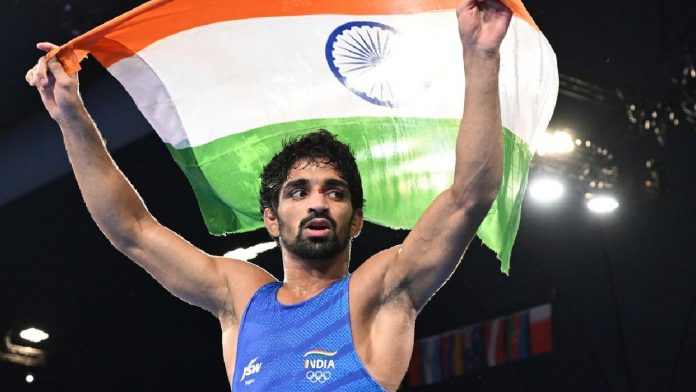 Aman Sehrawat won bronze in the 57kg freestyle event, one more medal for india