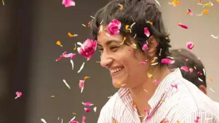 Haryana Khap Bestows Gold Medal Honors Upon Vinesh Phogat, Declaring, 