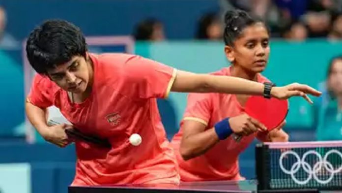 India loses the women's table tennis team quarterfinal match 1-3 against Germany