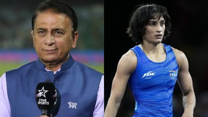 India should forcefully protest Vinesh Phogat's disqualification: Sunil Gavaskar