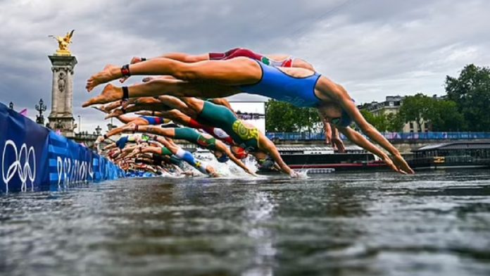 Monday's Olympic Triathlon Mixed Relay in Seine is scheduled