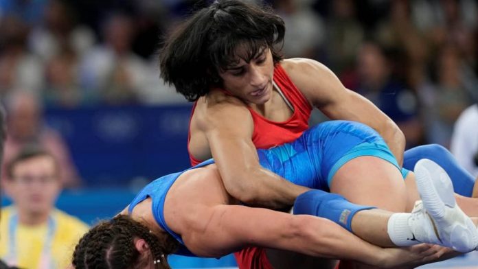 Vinesh Phogat, the first Indian woman to enter the Olympic wrestling final, is assured of a medal